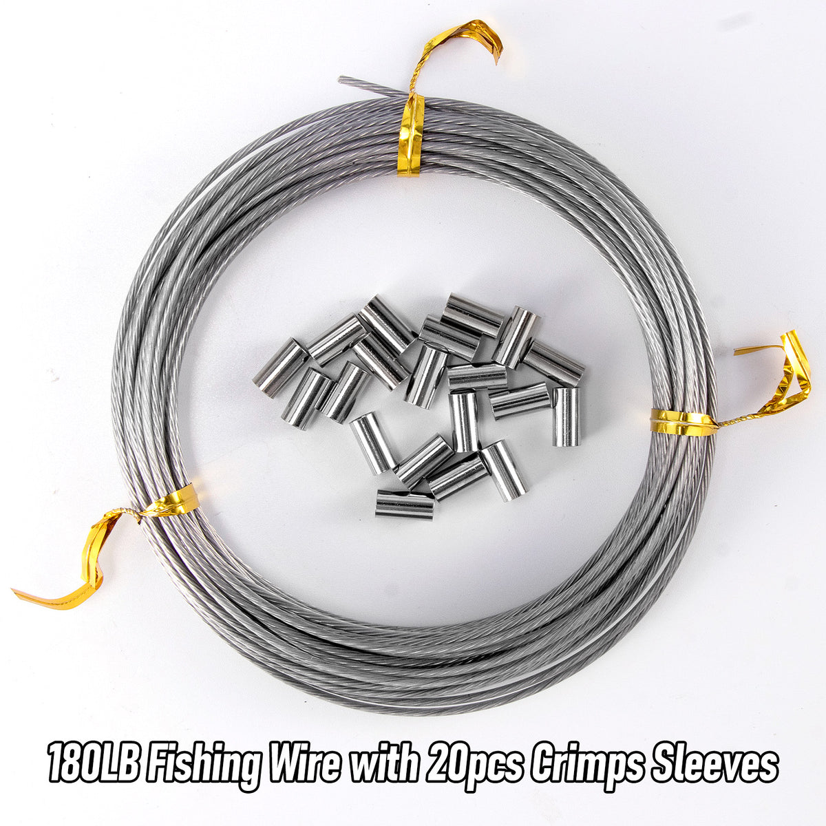 Dr.Fish 32.8ft Fishing Wire Fishing Leader