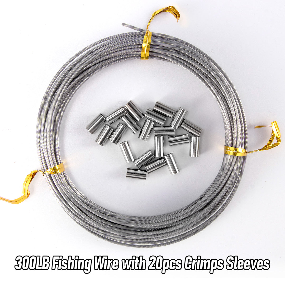 Dr.Fish 32.8ft Fishing Wire Fishing Leader