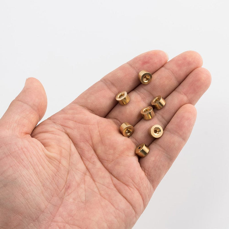 Dr.Fish 50pcs Brass Weights Sinkers 1/40oz