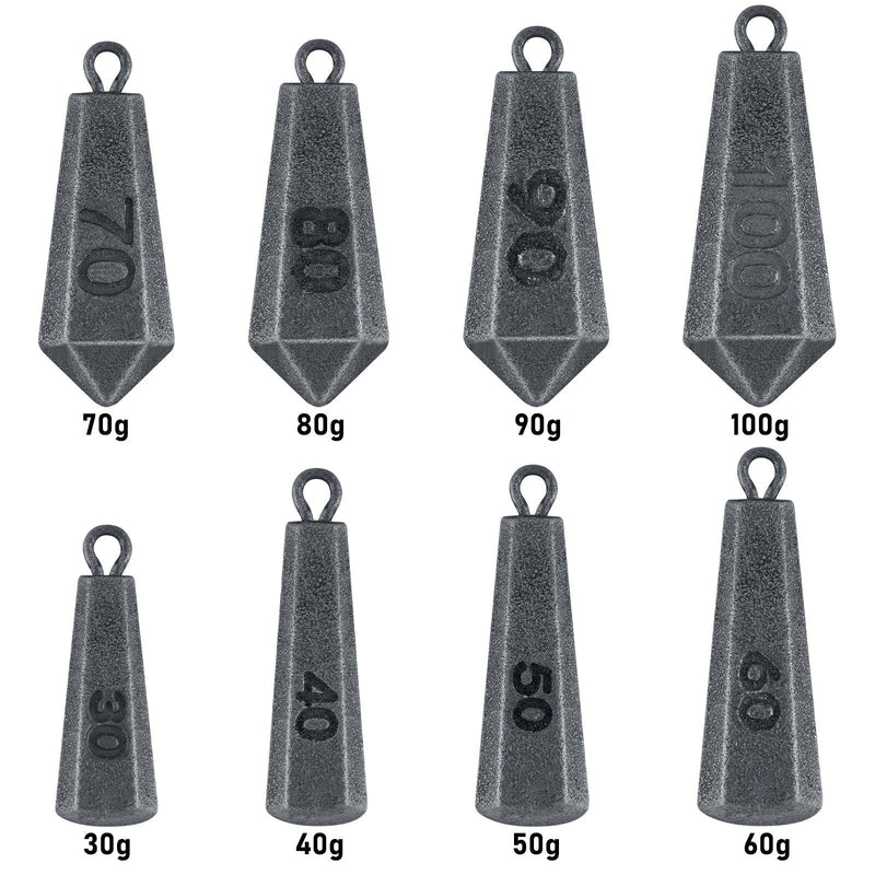 Dr.FishTapered Steel Fishing Weight 30g-100g - Dr.Fish Tackles
