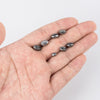 Dr.Fish 100 pcs Oval Split Sinkers  Lead Weights 1/50 to 1/14oz