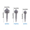 Dr.Fish 30pcs Nail Weights  1/32-3/32oz