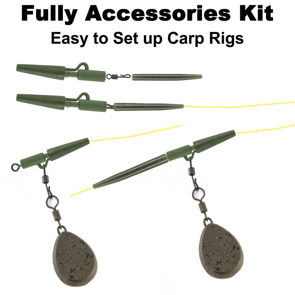 Dr.Fish 7.4FT Telescopic Carp Fishing Rod with Bait Feeder Reel