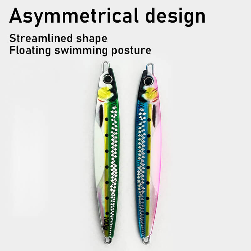 Dr.Fish Metal Vertical Jigging Lure 60g to 200g