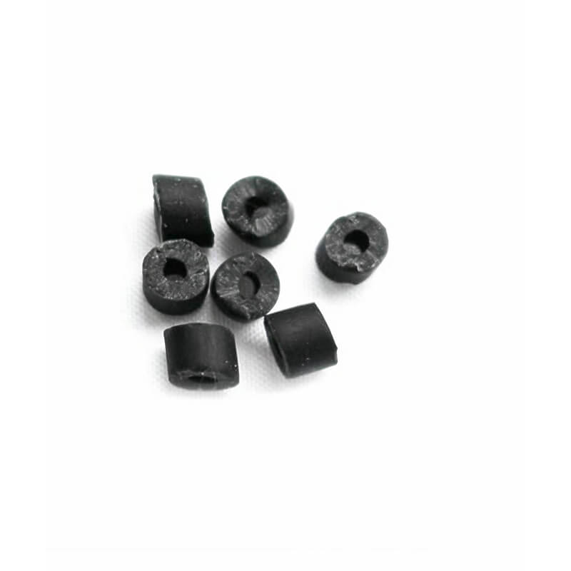 Dr.Fish 50/100pcs Skirt Bands and Tubes for Lure Skirts