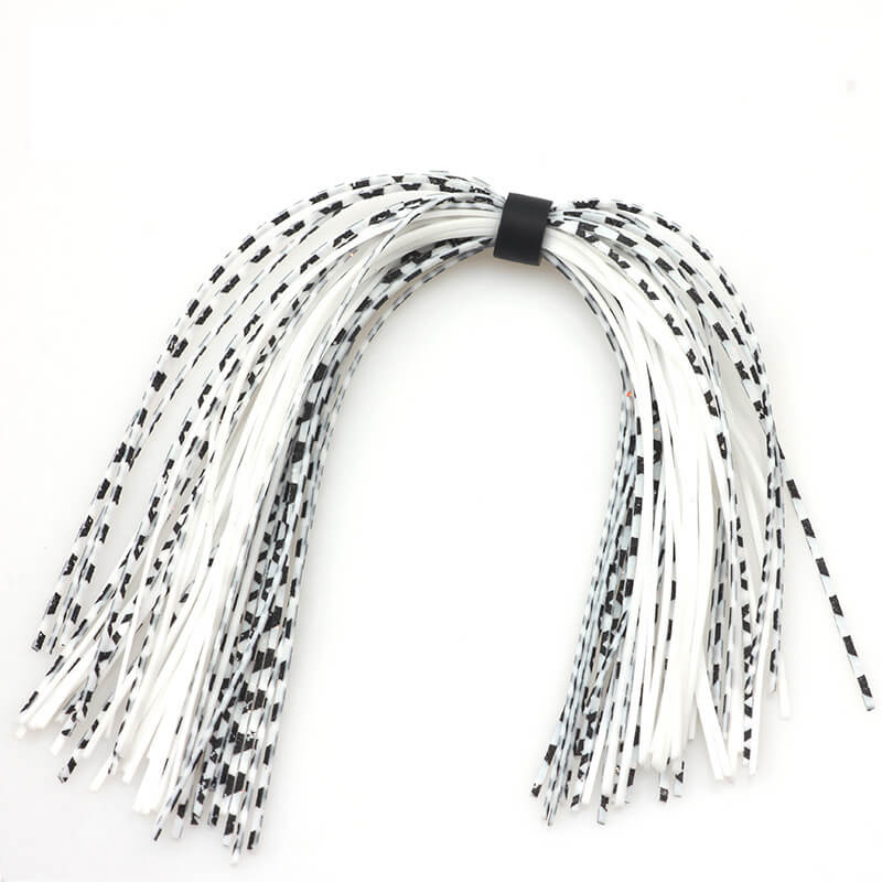 Dr.Fish 10/20pcs Silicone Skirts 44 Strands DIY Fishing Lure Material