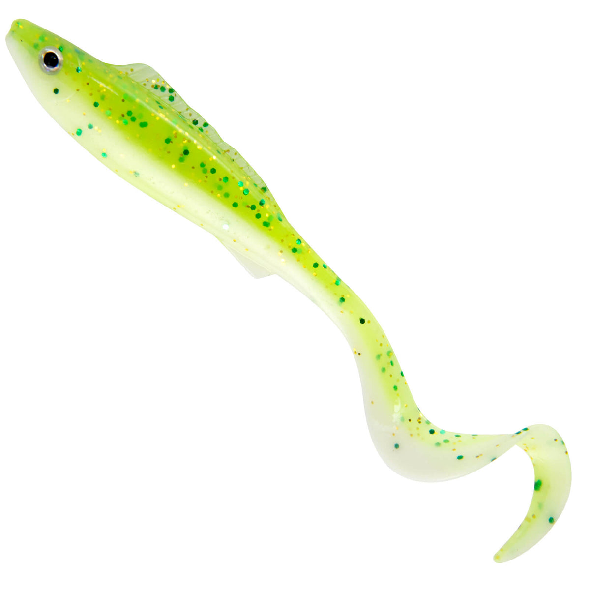 Dr.Fish 20pcs Grub Worm Soft Baits 3.7"