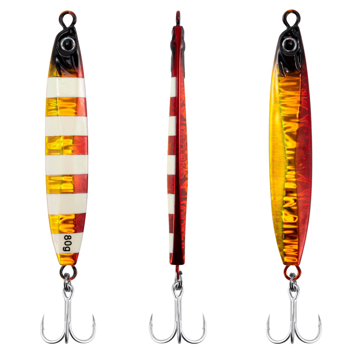 Dr.Fish saltwater glow vertical fishing jig in 1.2oz to 2.75oz options