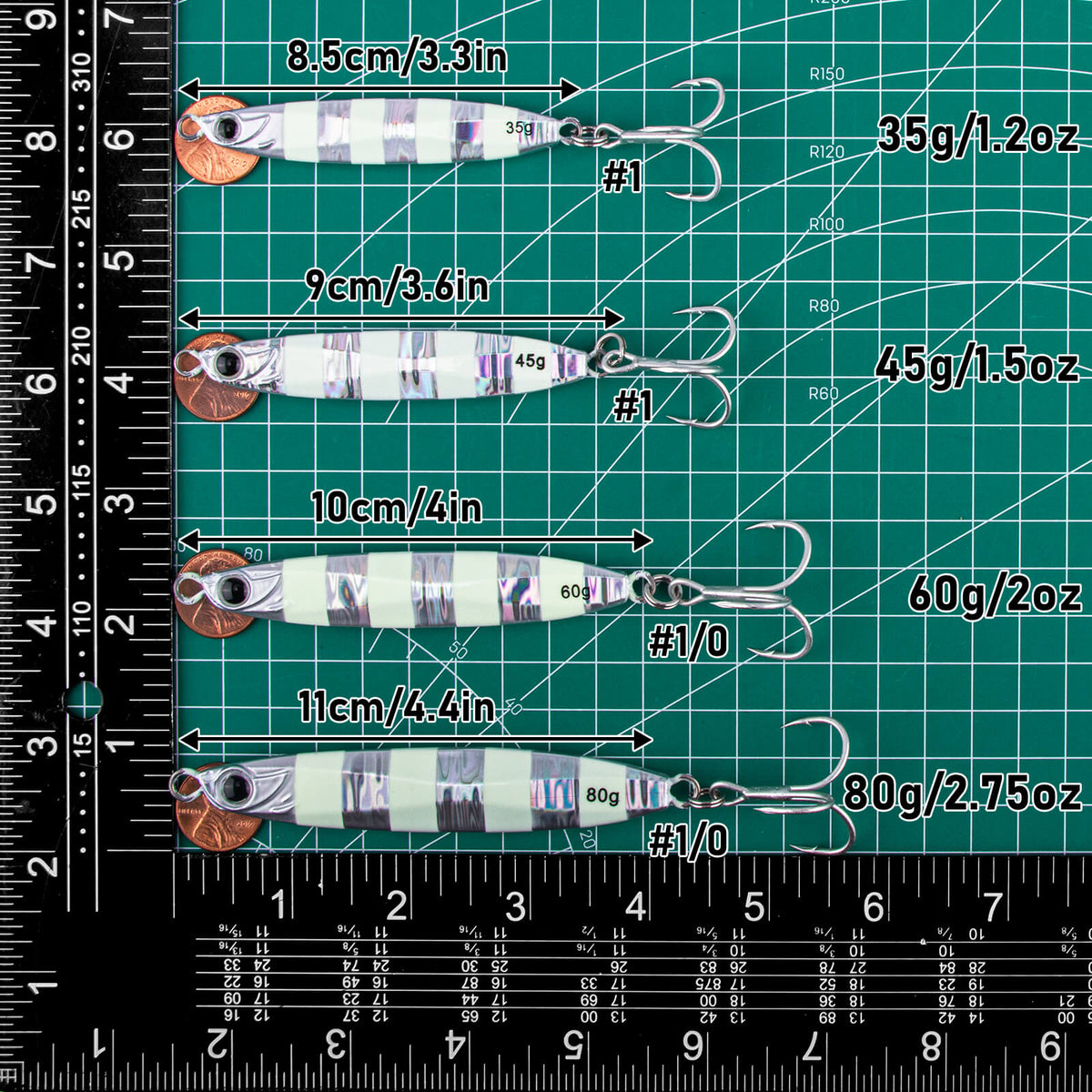 Dr.Fish saltwater vertical jig for offshore jigging