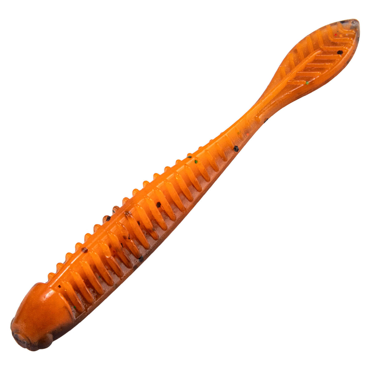 Dr.Fish 20pcs Flat Tail Soft Plastic Baits 3.3"