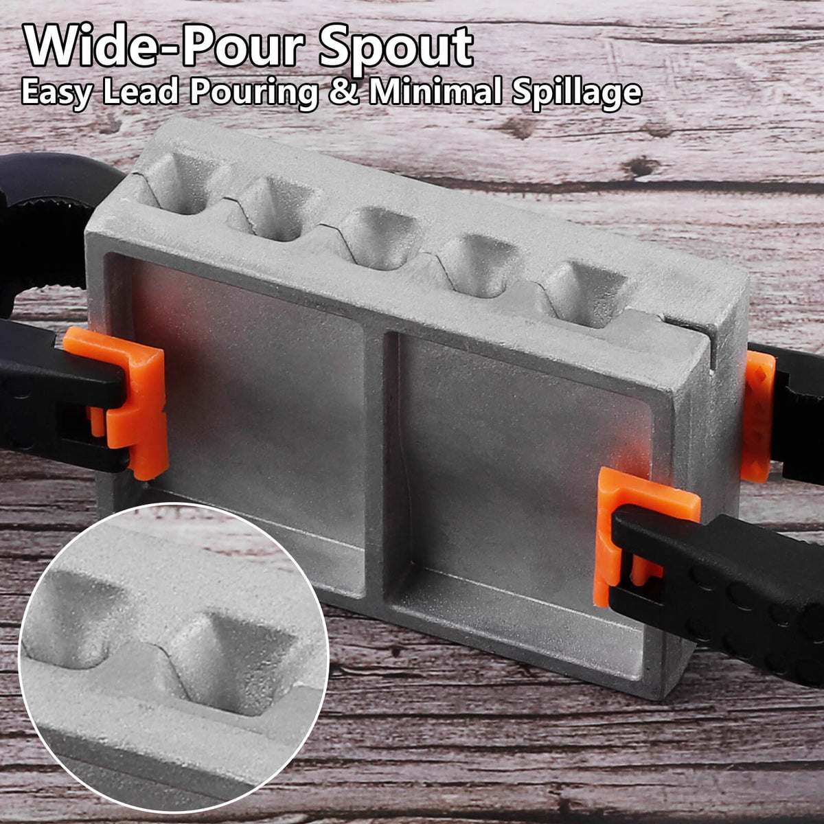 Dr.Fish Bank Sinker Mold for DIY Fishing Weights