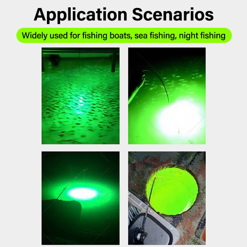Dr.Fish LED Underwater Fishing Green Light 1000W-3000W
