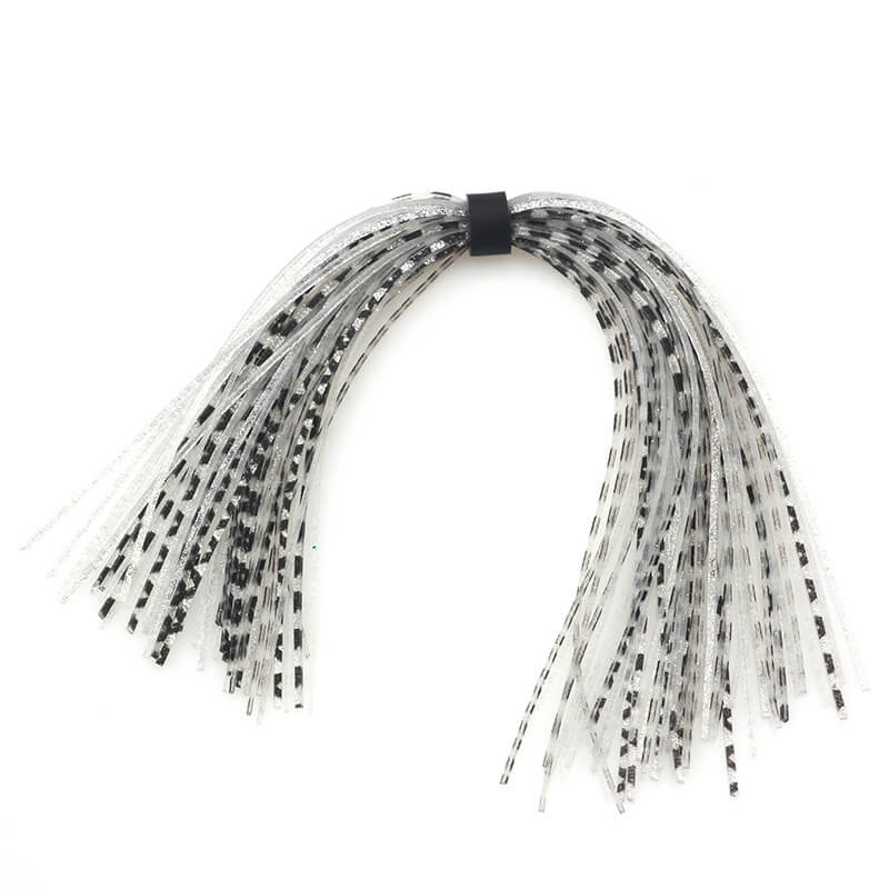 Dr.Fish 10/20pcs Silicone Skirts 44 Strands DIY Fishing Lure Material