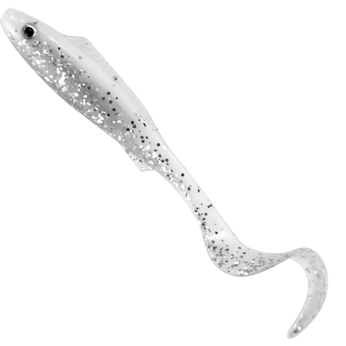 Dr.Fish 20pcs Grub Worm Soft Baits 3.7"