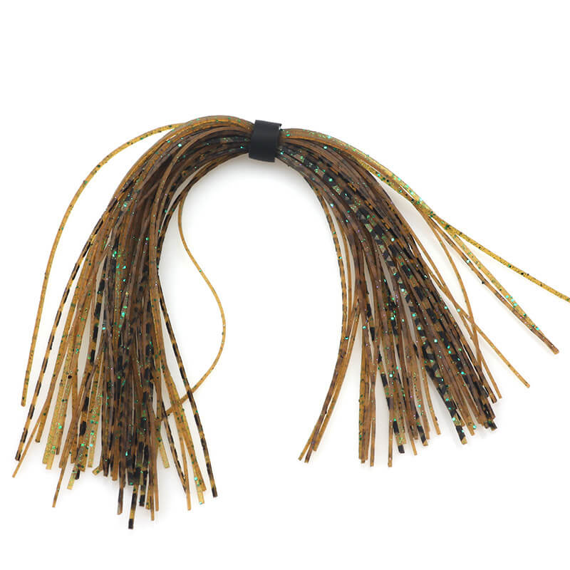 Dr.Fish 10/20pcs Silicone Skirts 44 Strands DIY Fishing Lure Material