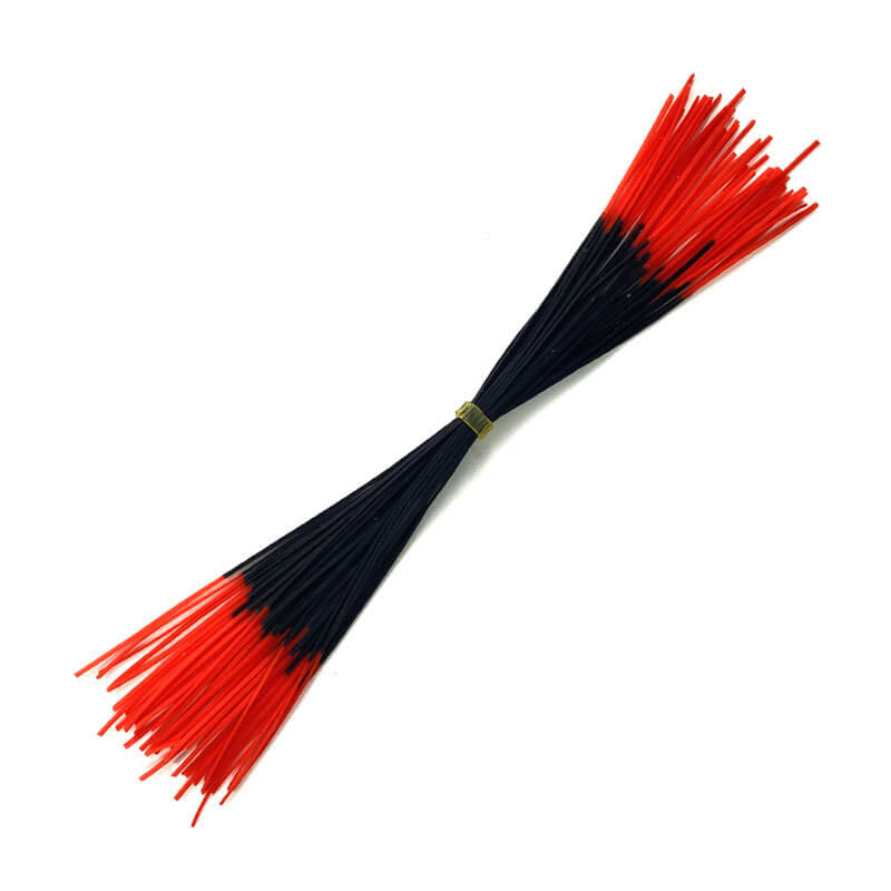 Dr.Fish 10/20pcs Silicone Skirts 40 Strands Fishing Lure Material
