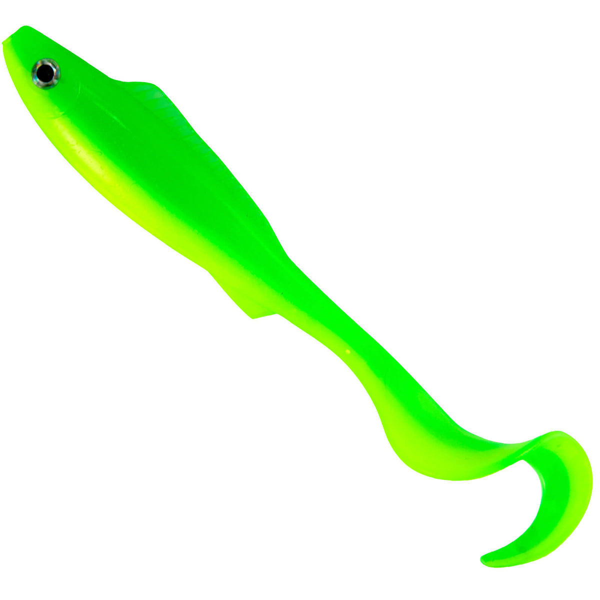 Dr.Fish 20pcs Grub Worm Soft Baits 3.7"