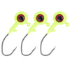 Dr.Fish 50pcs Big Eye Jig Heads 1/32oz-1/8oz