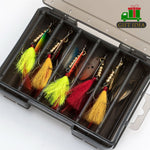 Dr.Fish 10pcs Foxtail Teaser Spinners Lures Kit