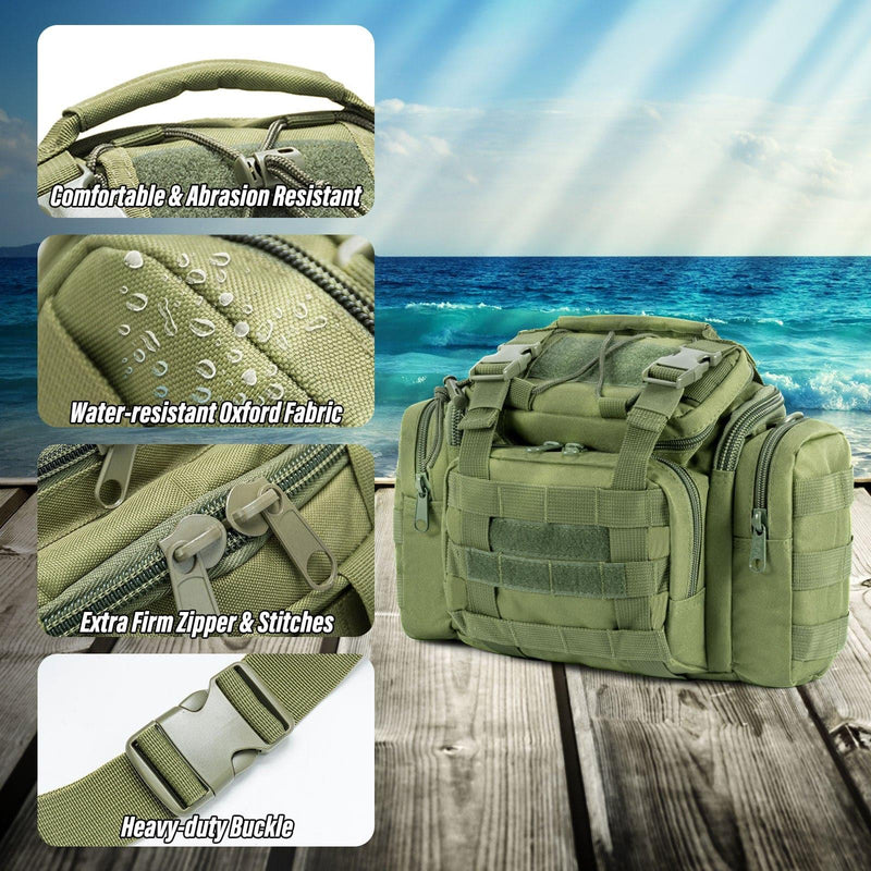 Dr.Fish Medium Fishing Tackle Bag 4 Colors - Dr.Fish Tackles