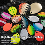 Dr.Fish 60pcs Spinner Blades Kit