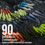 Dr.Fish 179pcs Crappie Tackles Lures Kit