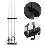 Dr.Fish Fishing Rod Rack 6 Rods Holder
