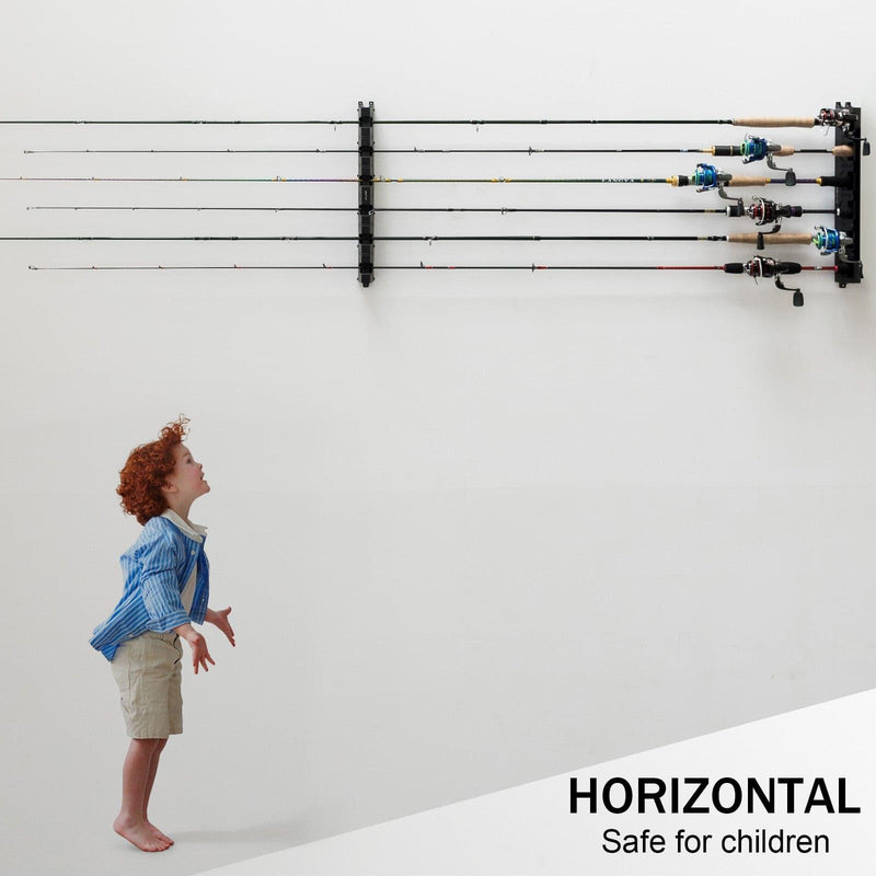 Dr.Fish Fishing Rod Rack 6 Rods Holder