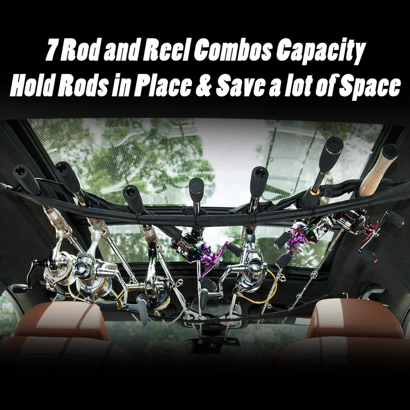 Dr.Fish Vehicle Fishing Rod Holder 30-60''