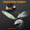 Dr.Fish 5pcs Long Casting Metal Jigs 1/2oz