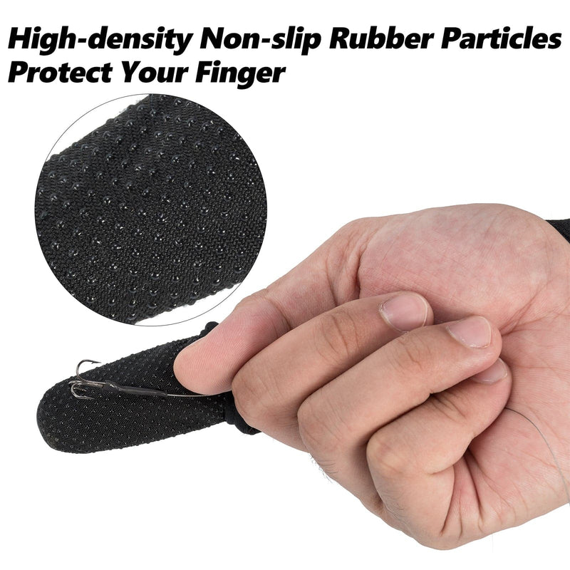 Dr.Fish 2pcs Leather Casting Finger Stalls
