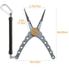 Dr.Fish Aluminum Fishing Plier 8in