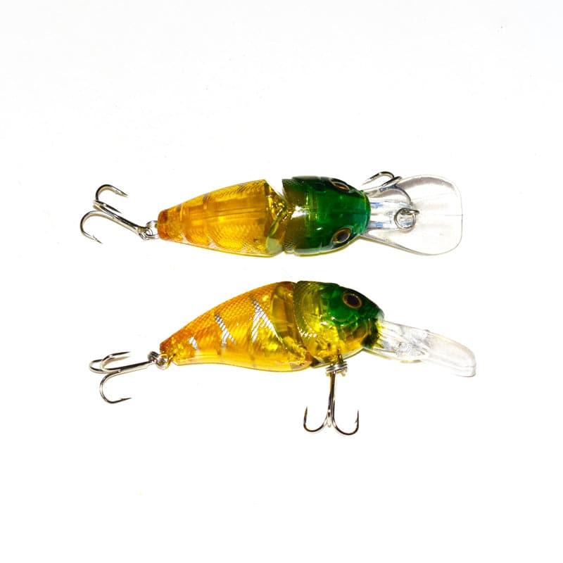 Dr.Fish 3pcs Jointed Crankbait 3.35'' 0.5oz - Dr.Fish Tackles