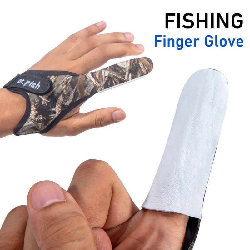 Dr.Fish 2pcs Finger Stalls Sheepskin Tip - Dr.Fish Tackles