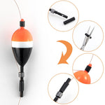 Dr.Fish 5pcs Weighted Steelhead Floats