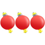 Dr.Fish 10pcs Round Weighted Snap-on Floats