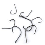 Dr.Fish 100pcs Sea Fishing Circle Hooks #4 to 5/0