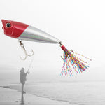 Dr.Fish 12pcs Dressed Treble Hooks