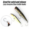 Dr.Fish 30pcs Inline Single Hooks #8 to 9/0
