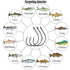Dr.Fish Inline Circle Hooks #1 to 7/0