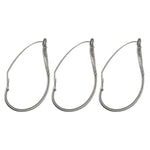 Dr.Fish 30pcs Weedless Worm Hooks #4 to 2/0