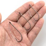 Dr.Fish Weedless Worm Hooks Long Shank