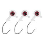Dr.Fish 50pcs Big Eye Jig Heads 1/32oz-1/8oz
