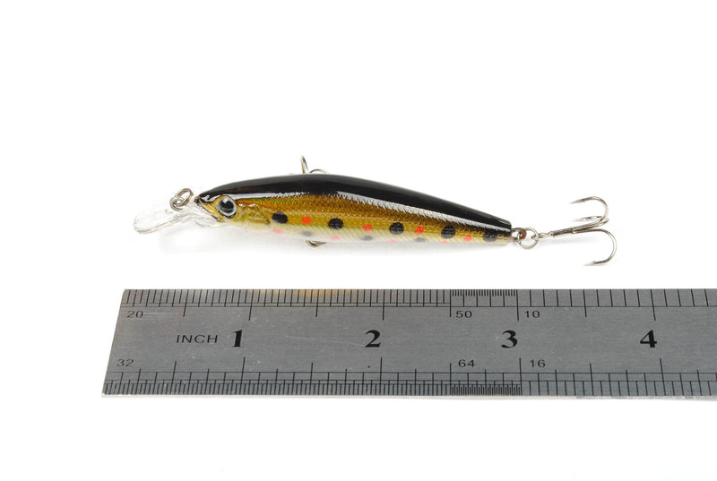 Dr.Fish Sinking Minnow Lure 3'' 0.2oz