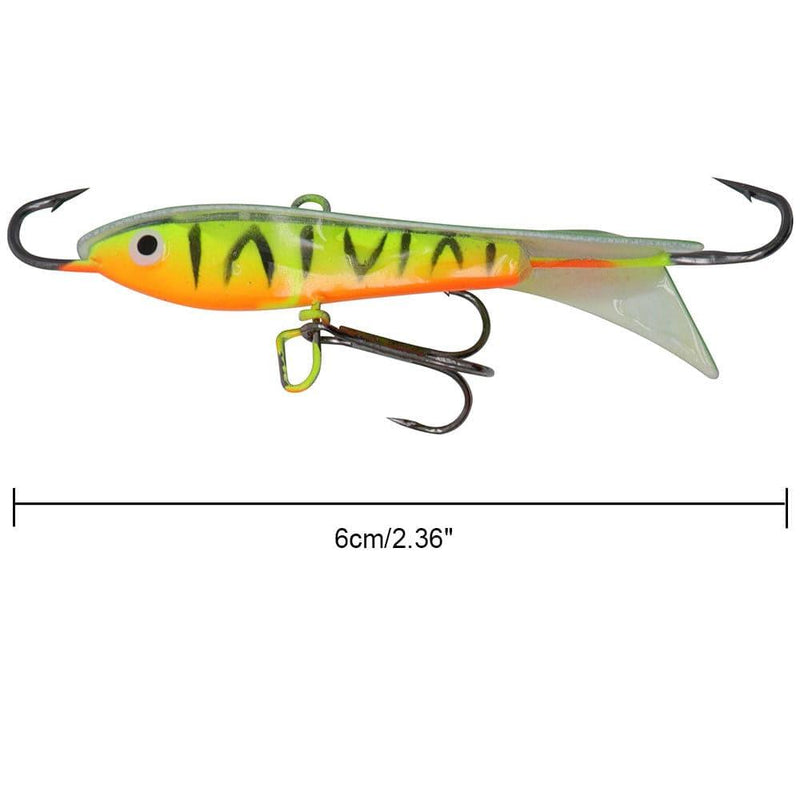 Dr.Fish 3pcs Ice Fishing Jigs 5/16oz