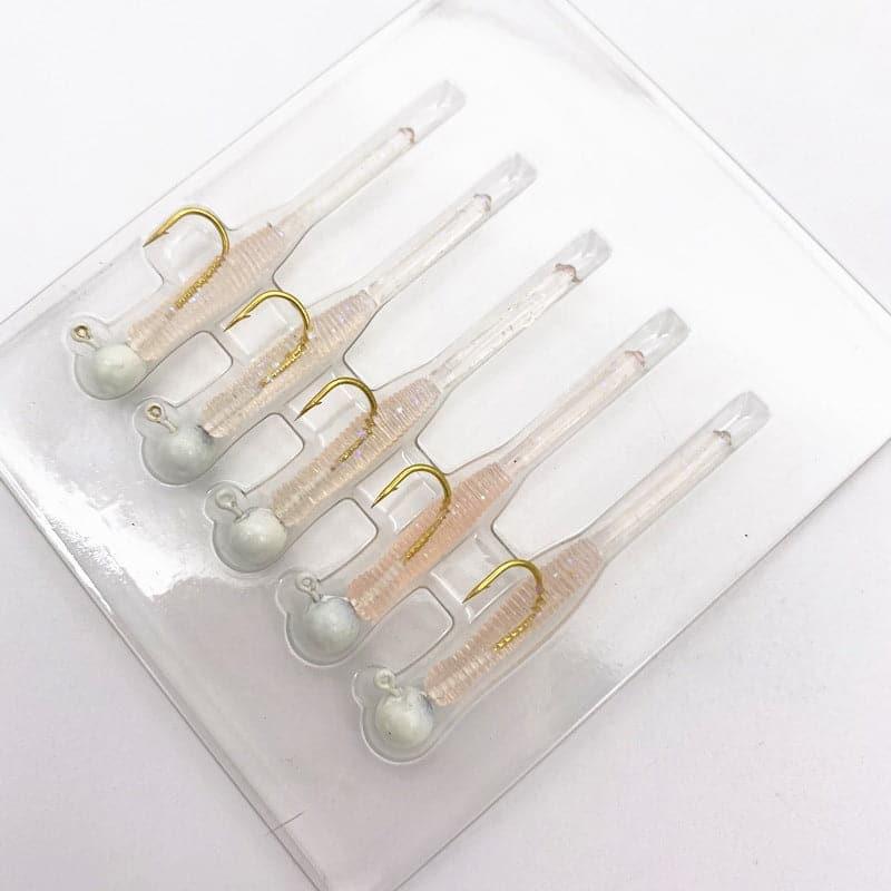 Dr.Fish 5pcs Ice Fishing Soft Swimbaits 1g-2g - Dr.Fish Tackles
