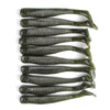 Dr.Fish 10pcs Paddle Tail Soft Baits 3''