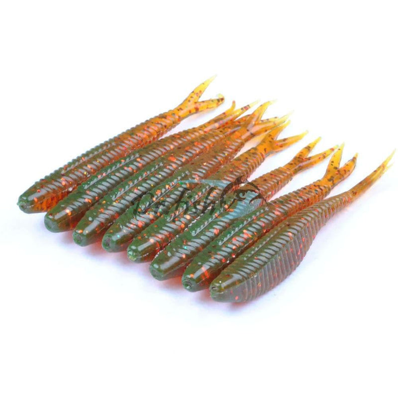Dr.Fish 8pcs Fluke Soft Jerkbaits 3''