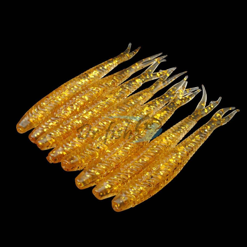 Dr.Fish 8pcs Fluke Soft Jerkbaits 3''