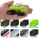 Dr.Fish Sinking Soft Crawfish Flapper 3.54''